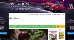 Desktop Screenshot of ireceptar.cz